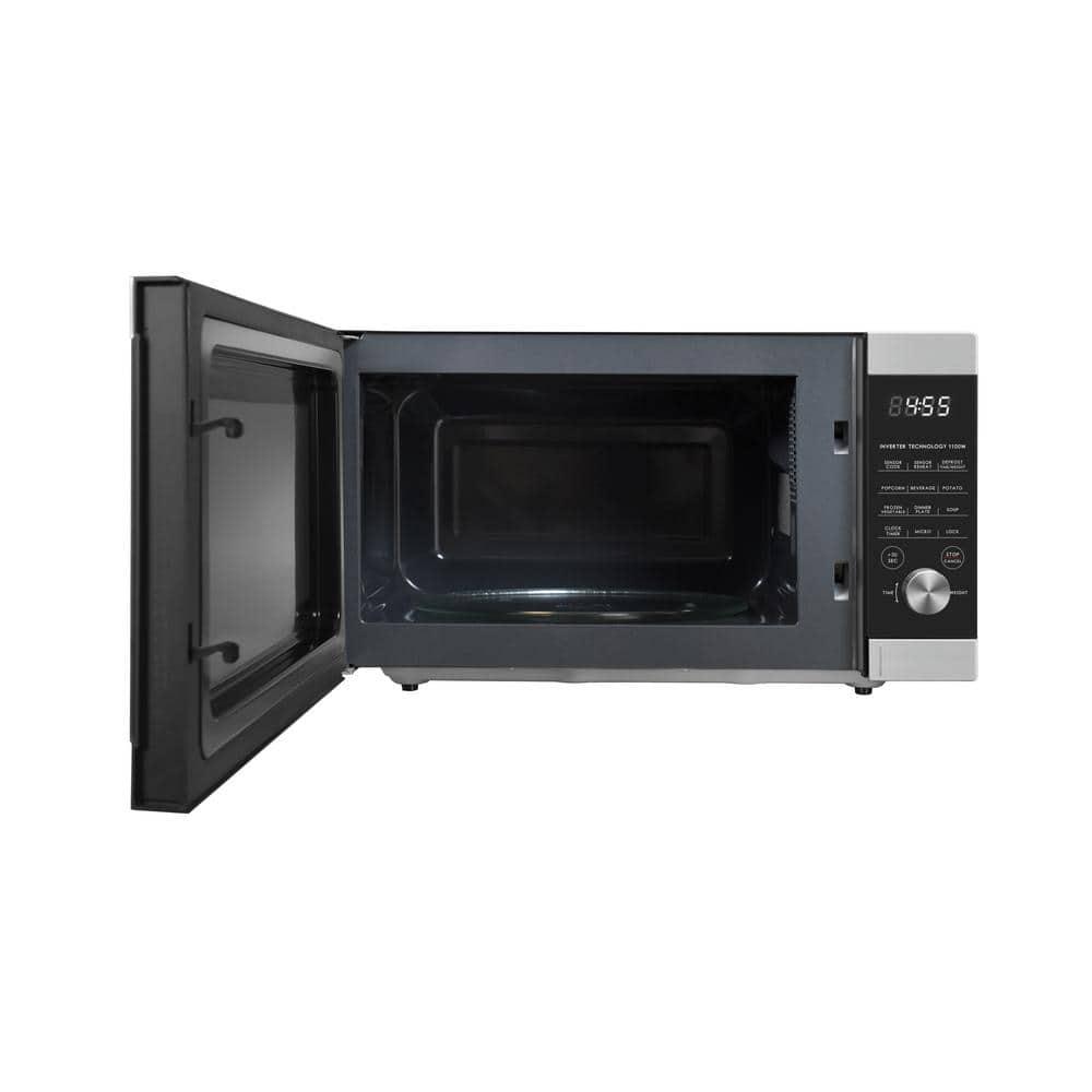 Galanz 22 cu ft Countertop Microwave ExpressWave in Stainless Steel with Sensor Cooking Technology