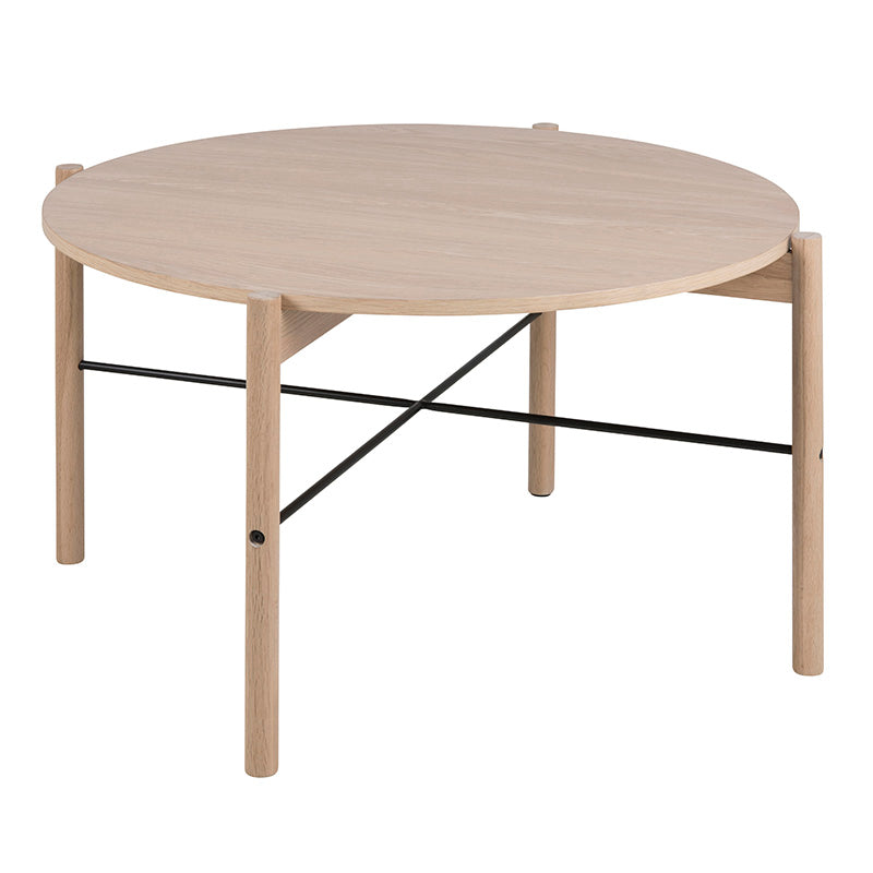 ANTAL Round Coffee Table 80cm - Oak