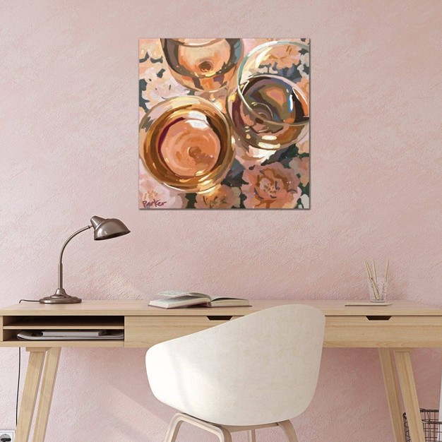 Rose All Day By Teddi Parker Unframed Wall Canvas Icanvas