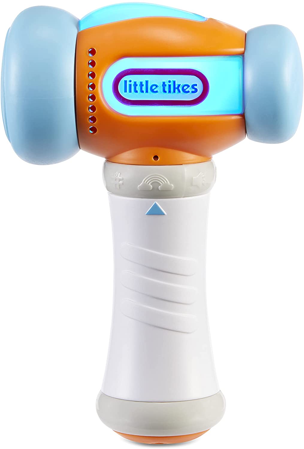 Little Tikes Count and Learn Hammer Soft and Textured Grip for Little Hands with Numbers Sounds Lights SFX Play Tool for Kids Toddlers Boys Girls Age 9+ months