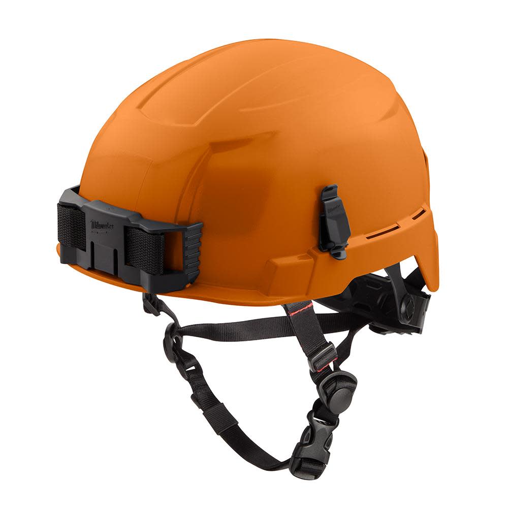 Milwaukee Orange Helmet with BOLT Class E