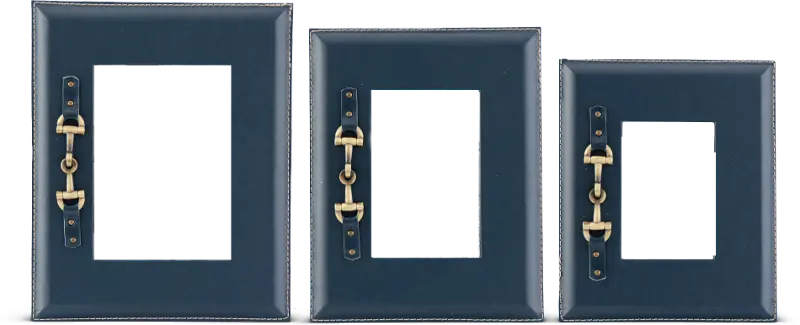 9 Inch Navy Blue Picture Frame