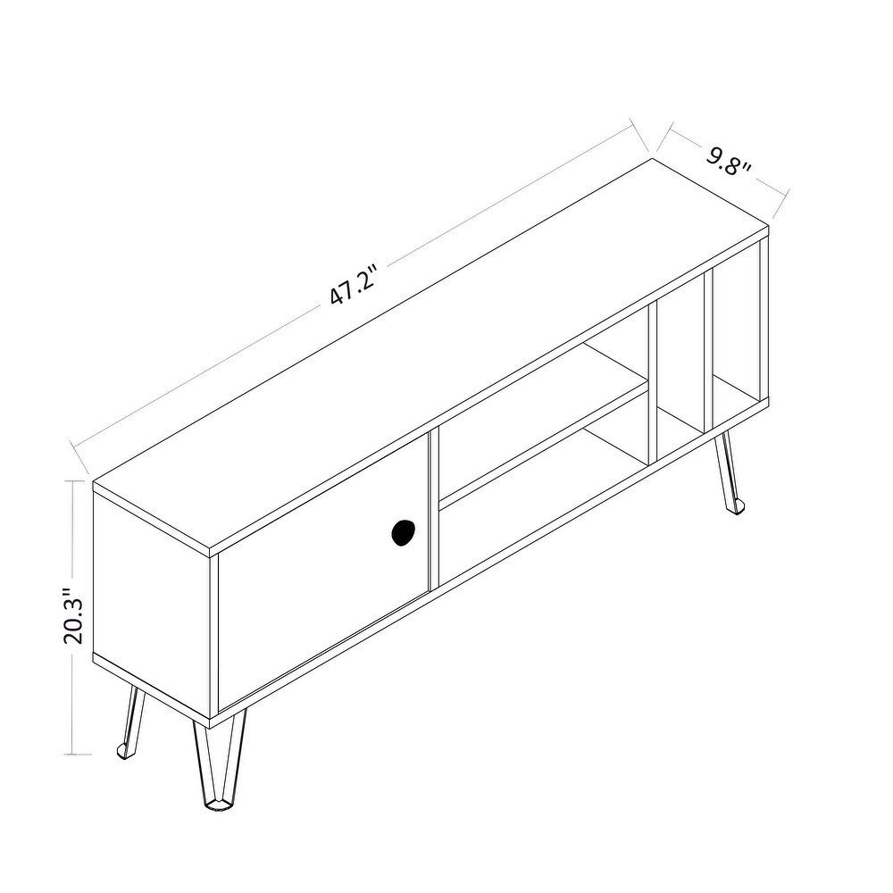 Arven Modern TV Stand   20.3'' H x 47.2'' W x 9.8'' D