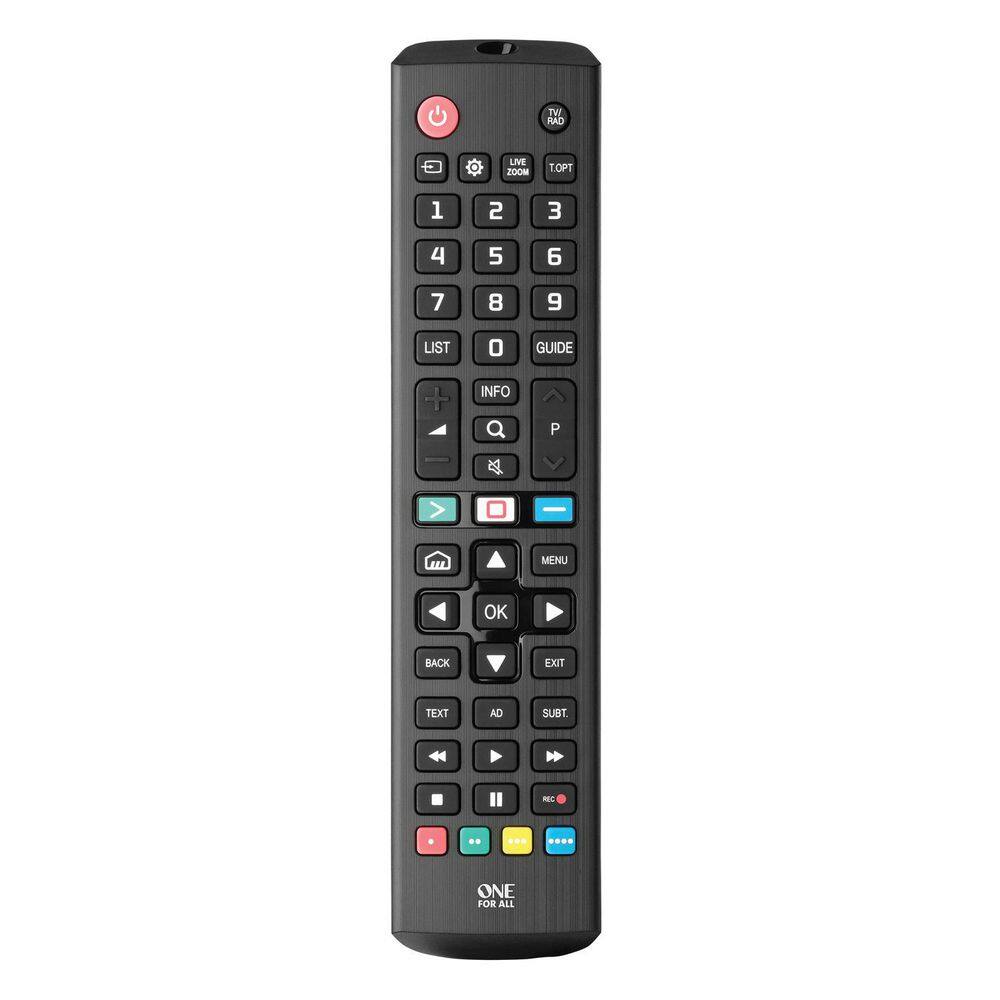 One For All Replacement Remote for LG TVs URC4811