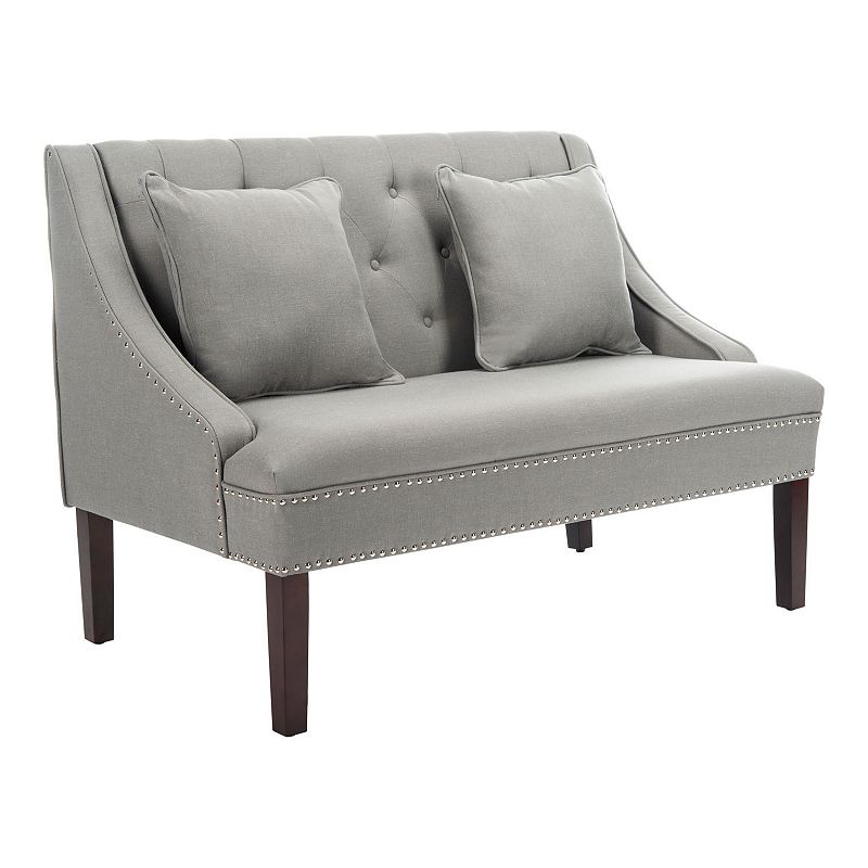 Safavieh Zoey Velvet Settee