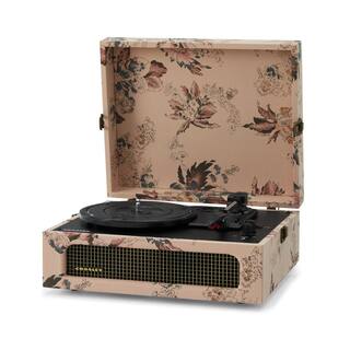 Crosley Voyager Turntable In Floral CR8017B-FL