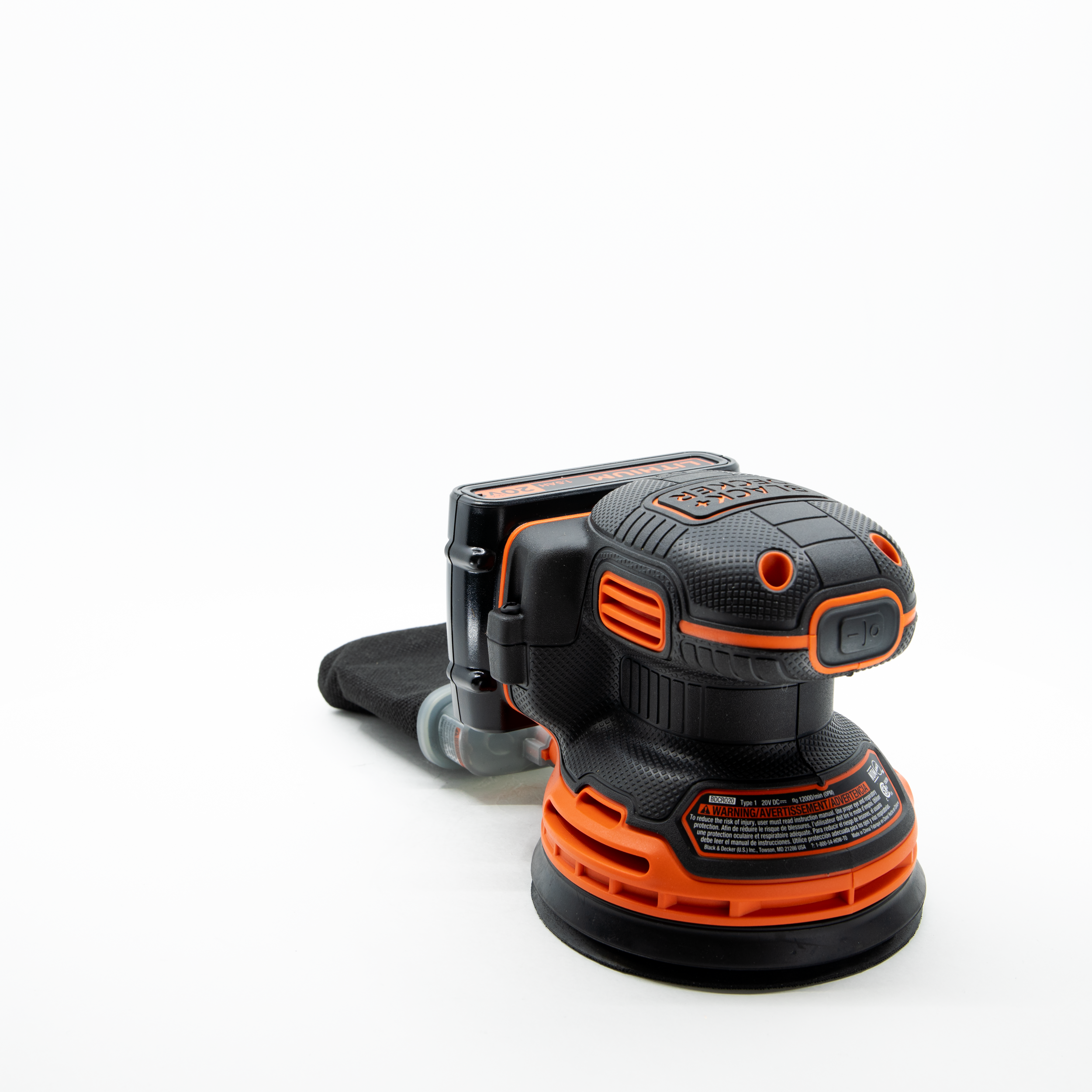 20V MAX* Random Orbital Sander, Cordless