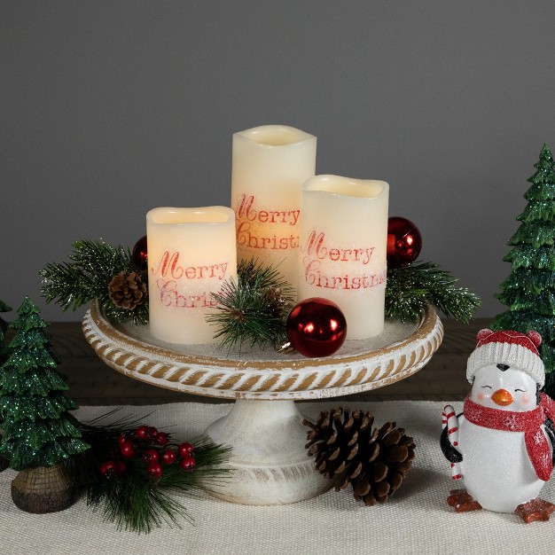 Flameless Led Wax Pillar Candles 6 quot