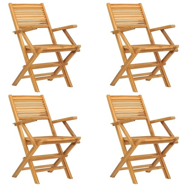 vidaXL Folding Patio Chairs 2/4/6/8 pcs 18.5