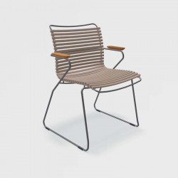 Fauteuil de jardin Click HOUE - Fauteuil extérieur lattes interchangeables