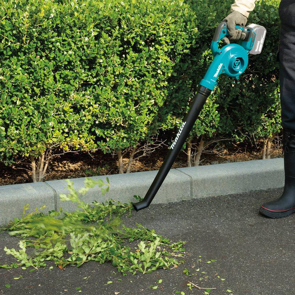 Makita 152 MPH 113 CFM 18V LXT Lithium-Ion Cordless Floor Leaf Blower (Tool-only) XBU06Z