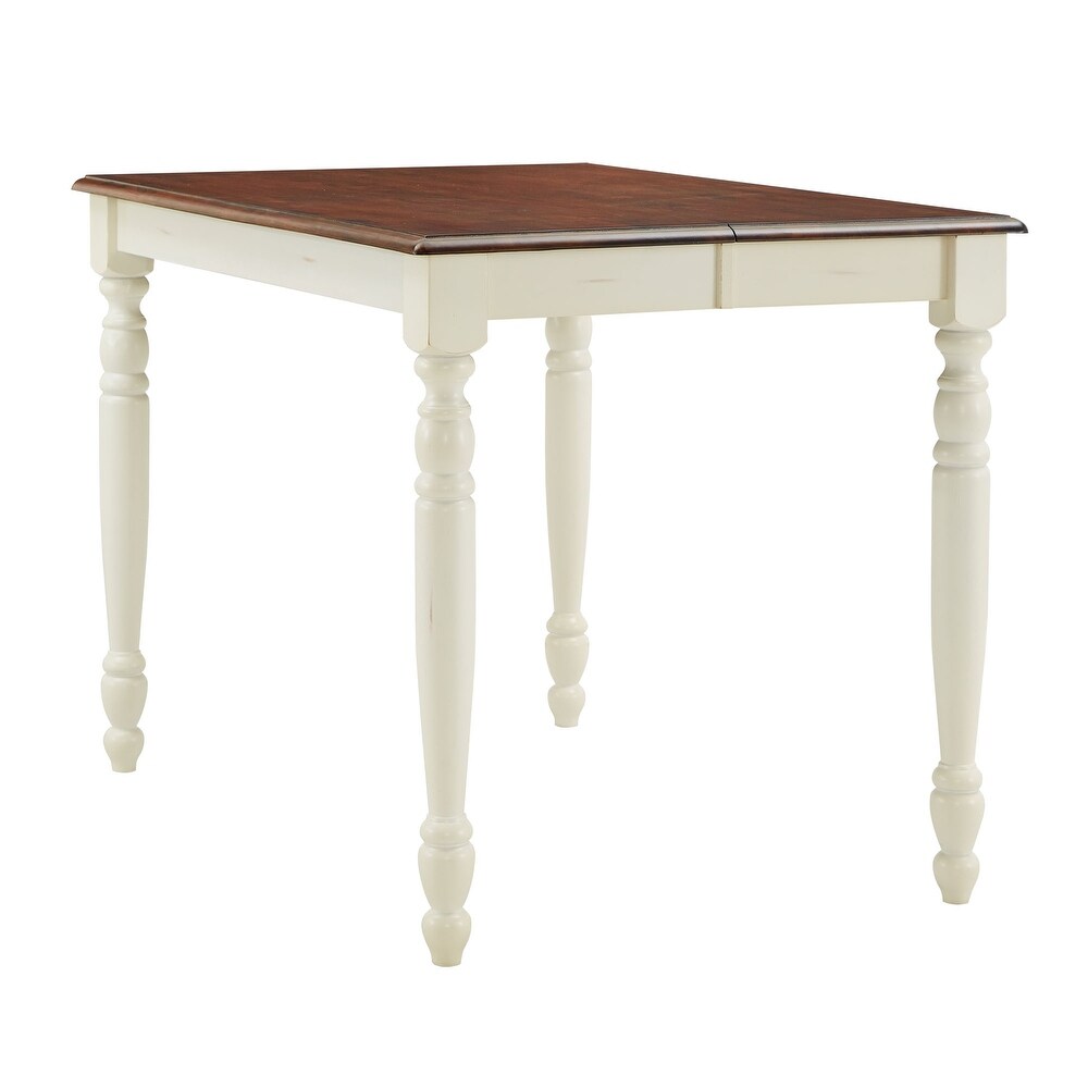 Mackenzie Country Counter Height Extending Dining Table by iNSPIRE Q Classic