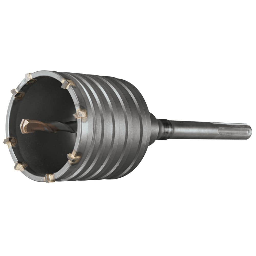 Bosch 4 in. x 7 in. x 12 in. SDS-MAX Carbide Rotary Hammer Core Bit for Masonry and Concrete Drilling HC8550