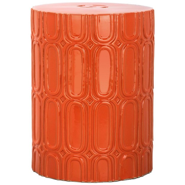 Melody Ceramic Garden Stool Safavieh