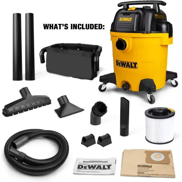 DEWALT 12 gal Poly Wet/Dry Vac