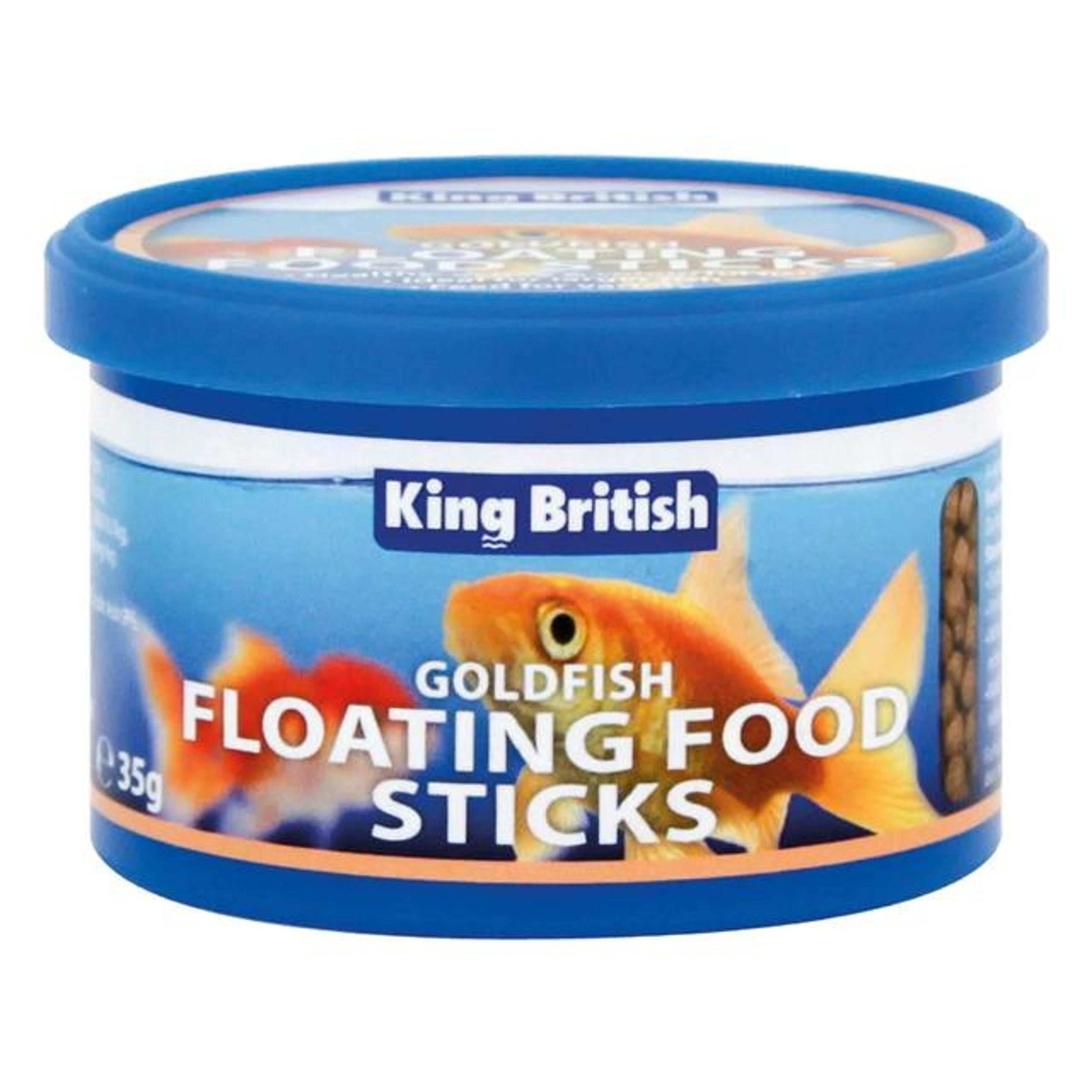 King British Goldfish Floating Sticks 75g  (Pack of 2)