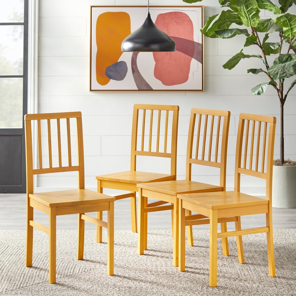 Simple Living Camden Solid Wood Dining Chair (Set of 4)