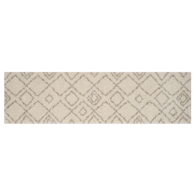 Safavieh Arizona Glendale Lattice Shag Rug