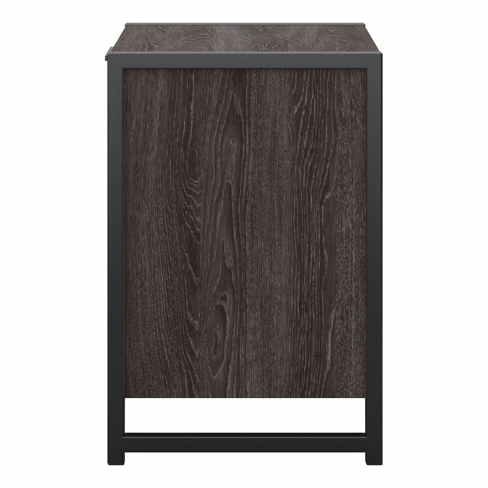 Atria Small End Table with Drawer and Shelves by Bush Furniture