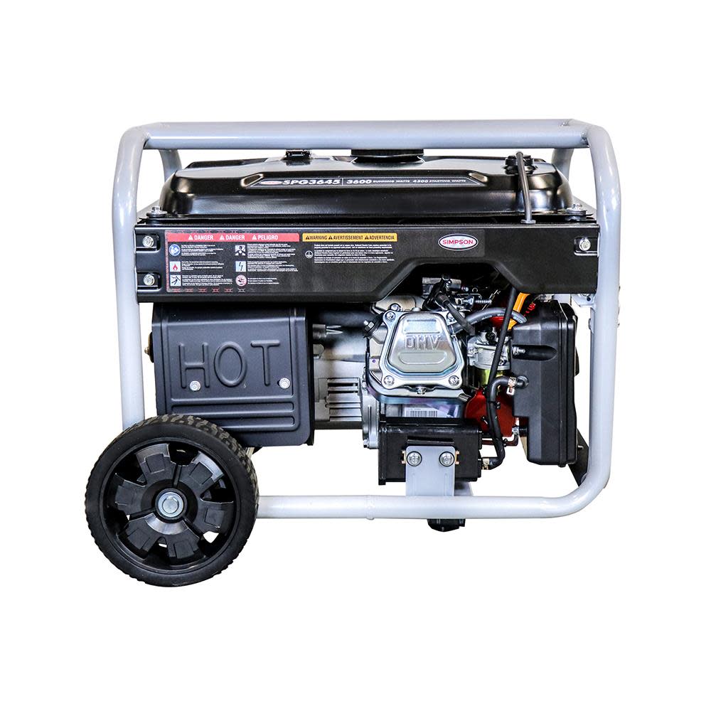 SIMPSON PowerShot Generator Portable 3600W/4500W ;