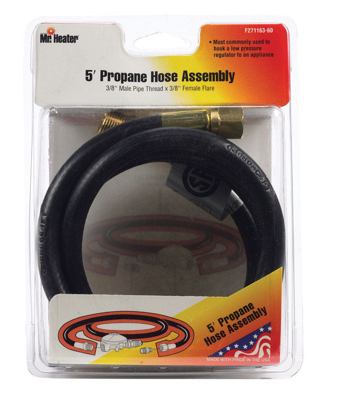 HOSE ASEMBLY BLK/GLD 60