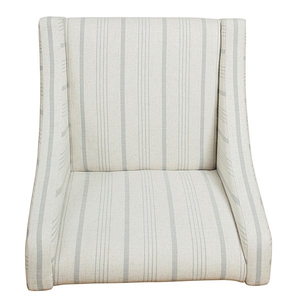 HomePop Modern Swoop Accent Chair