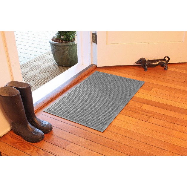 Waterhog 2 x27 x3 x27 Medium Solid Doormat Gray