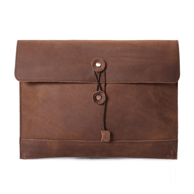 Handmade Vintage Leather Clutch