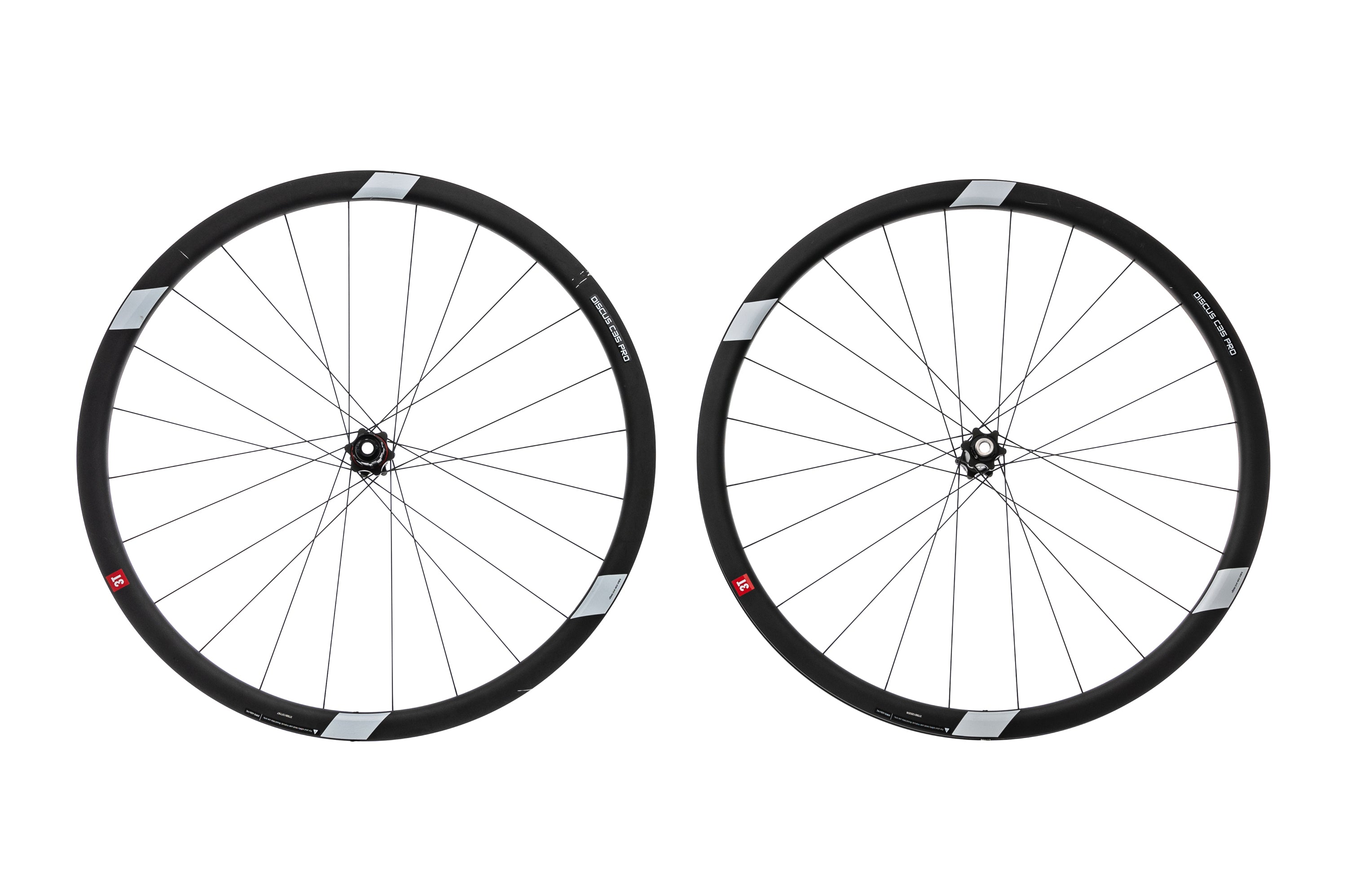 3T Discus C35 Pro Aluminum Clincher 700c Wheelset