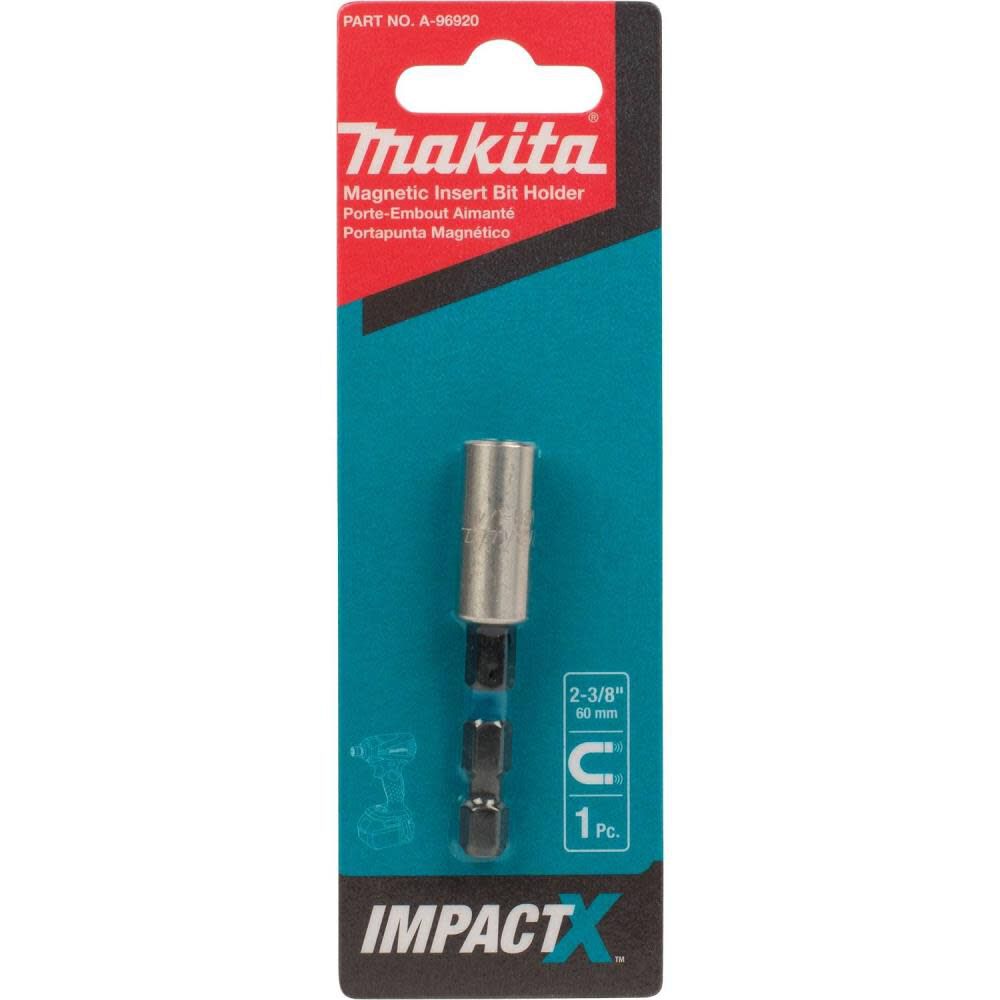 Makita Impact X 2-3/8 Magnetic Insert Bit Holder A-96920 from Makita