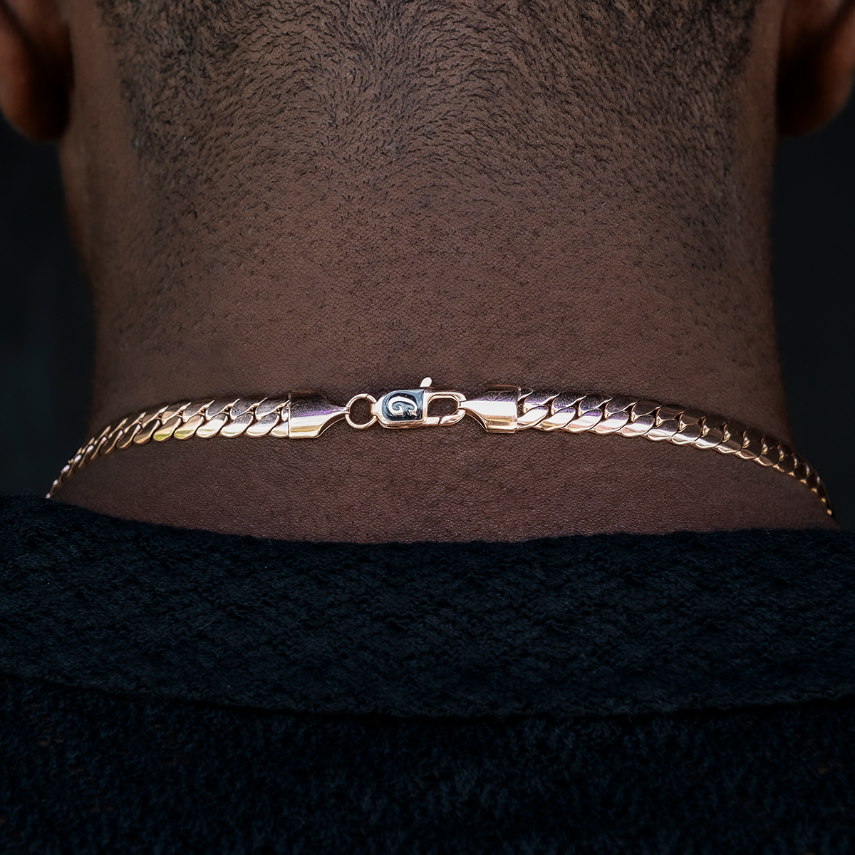 South Beach Cuban™ Chain in Rose Gold- 8mm