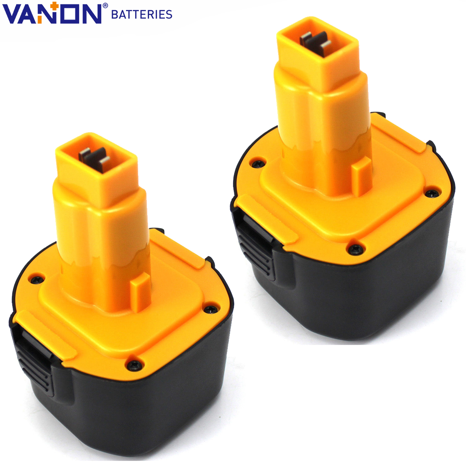 9.6V Battery for DW DW9062 DE9036 DE9061 DE9062 DW9061 9.6VOLT Drill 2-Packs