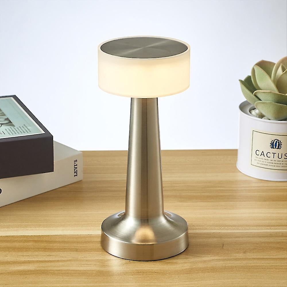 Portable Metal Led Table Lamp 3-levels Brightness Adjustable Night Light For Kids Nursery Bedside Lamp