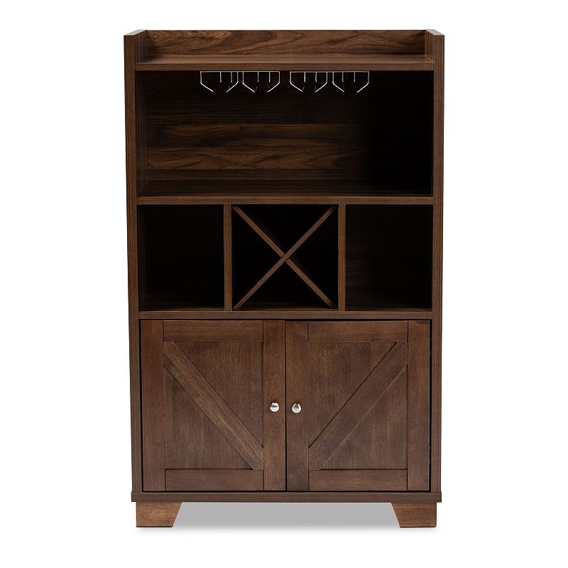 Baxton Studio Carrie Wine Storage Cabinet