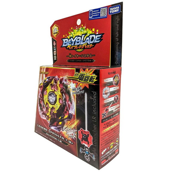 Takara Beyblade Burst Takaratomy B 86 Legend Sprig...