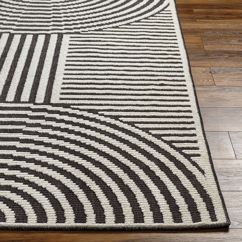 Decor 140 Loften Contemporary Washable Area Rug