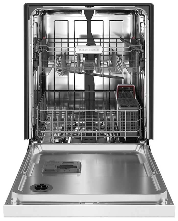 KitchenAid 24 White Dishwasher With ProWash Cycle