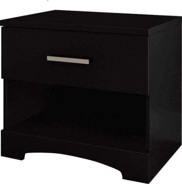 South Shore Gramercy 1Drawer Nightstand Multiple Finishes  Crowdfused