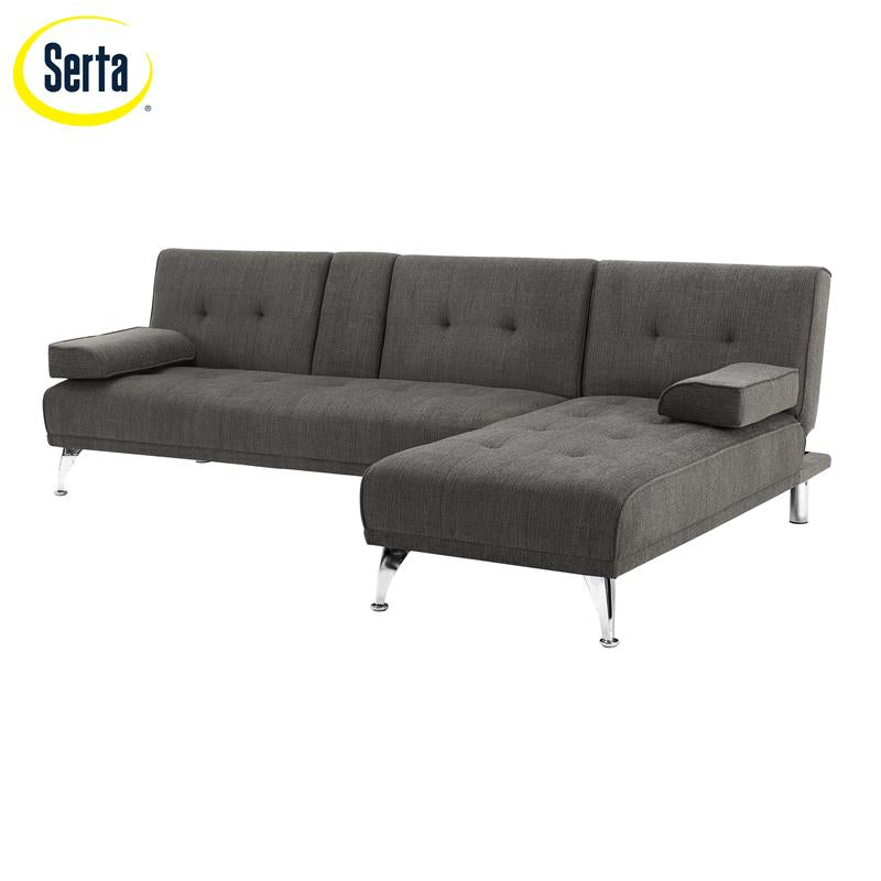 Lifestyle Solutions Michigan Dream Lift Convertible by Serta in Charcoal Gray