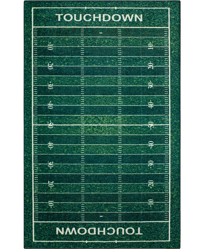 Mohawk Prismatic Football Yards Kids Rug 34 x 5 Area Rug