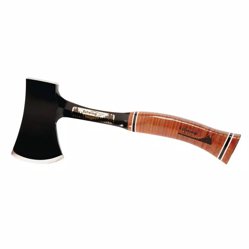 Estwing 14 in. Sportsmans Axe with Leather Grip Special Edition and#8211; XDC Depot