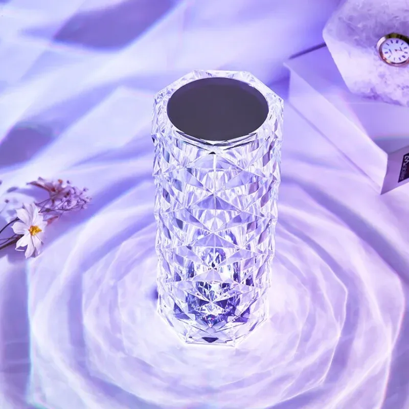 🔥 BIG SALE - 49% OFF🔥16 Colors Rose Rays Crystal Diamond Table L