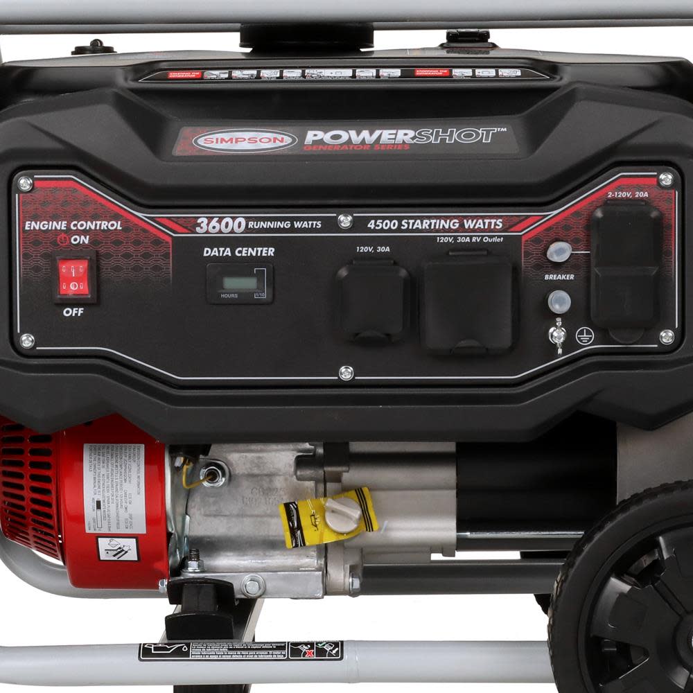 SIMPSON PowerShot Generator Portable 3600W/4500W ;