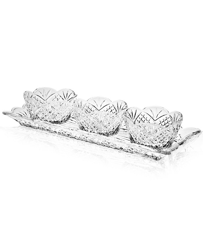 Godinger Dublin 4-Piece Server Set