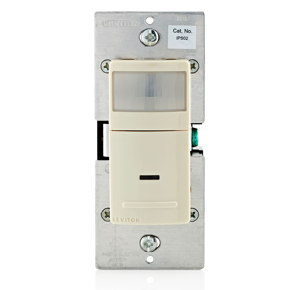 Leviton Decora  Motion Sensor Switch 2.5A 120V Almond Occupancy ;