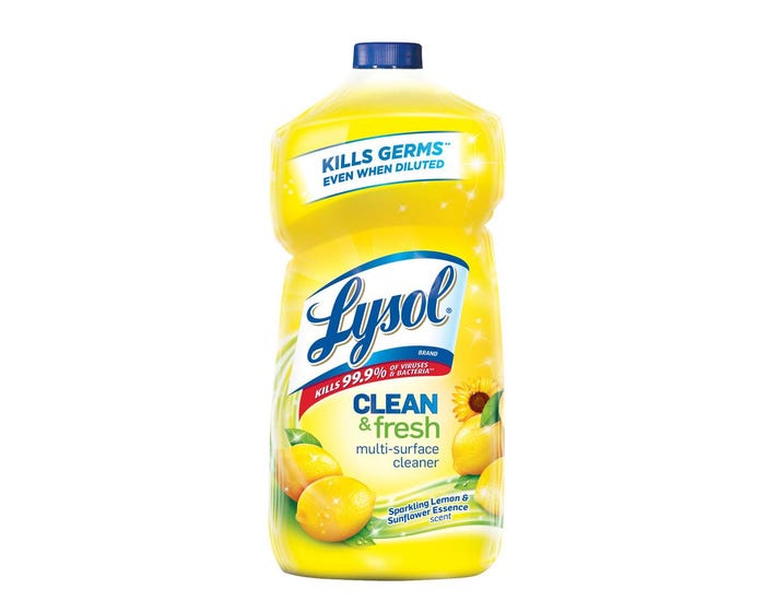 Lysol 40 oz. Pourable Lemon and Sunflower All Purpose Cleaner - 78626