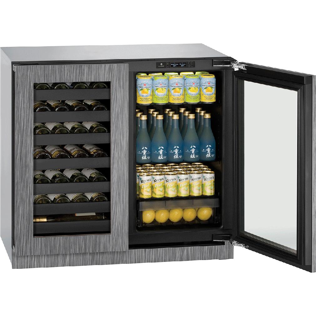 U-Line 7 cu. ft. Built-in Beverage Center U-3036BVWCINT-00B