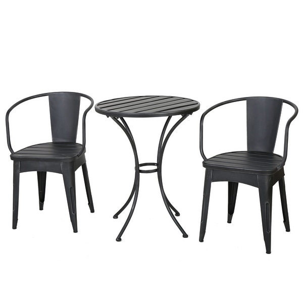 Colmar Outdoor 3piece Bistro Set by Christopher Knight Home