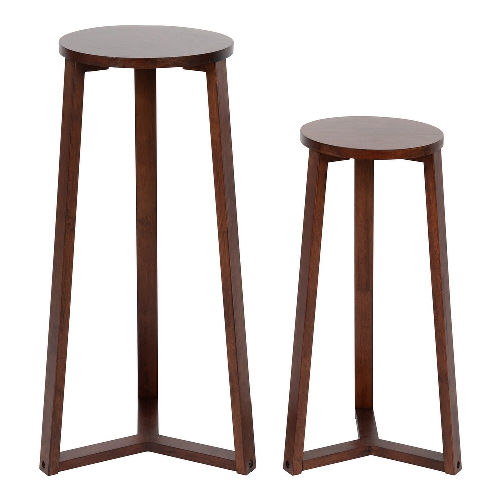 Kate and Laurel Rioux Round Wood Nesting Tables