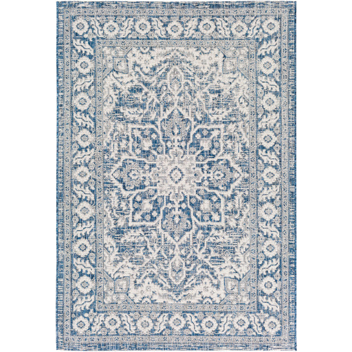 Eagean Indoor/Outdoor Navy Rug